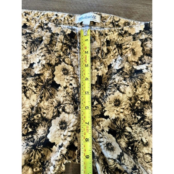 Madewell Skinny Skinny Cords Corduroy Pants in Photoflower Women’s Size 27 - Picture 14 of 16